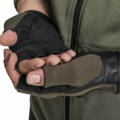 Vihreät treenihanskat