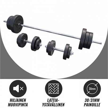 70 kg levytankosarja kotiin