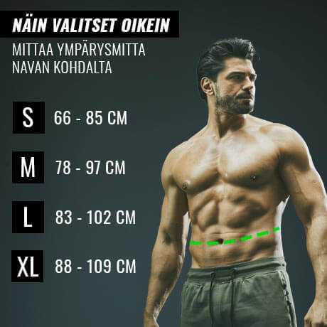 Painonnostovyö koko