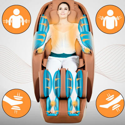 Hierontatuoli koko vartalolle