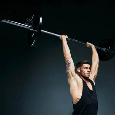 Olympia levytanko treeni